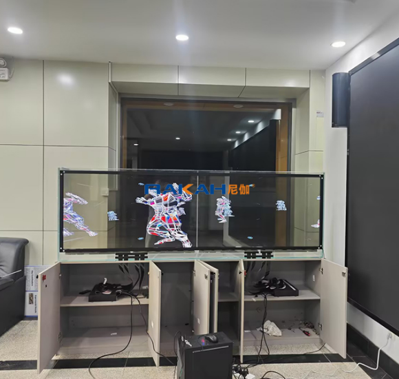 济南大学微软校区 | 教室OLED透明屏